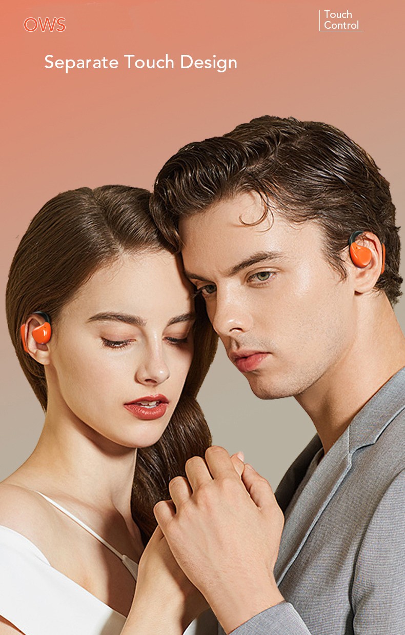 Wireless Headphones,Sports Earbuds 40Hrs Battery Life with LED Digital Display Bluetooth 5.3