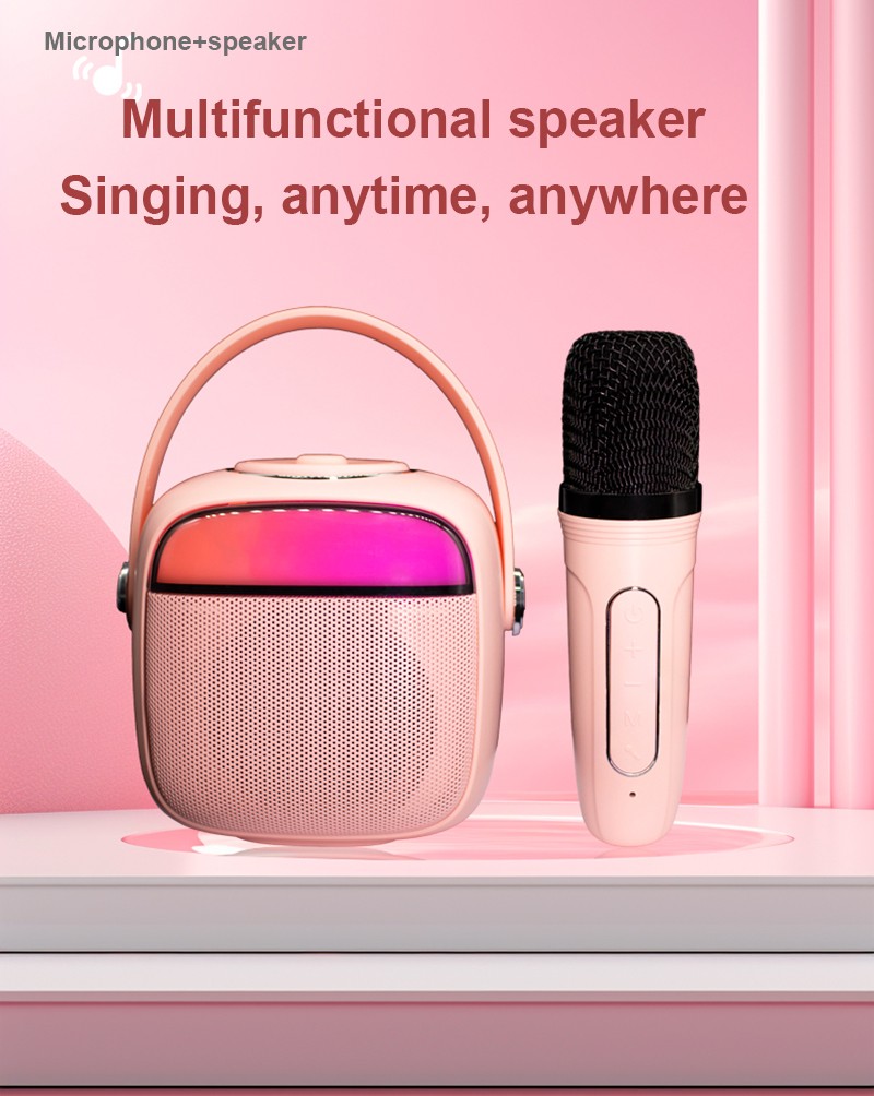 Portable karaoke Bluetooth speaker